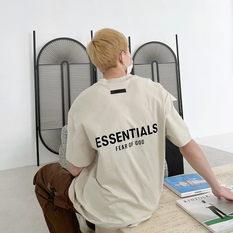 🎀Hot Sale 🎀 70 X 【 】 FEAR OF GOD ESSENTIALS FOG Same Style Breathable T New Arrival LOGO ， Hot Sale Hot Sale， ！ FOG ， ！ Versatile ！ ESSENTIALS FEAR OF GOD savdni 3000W ， ， 。 ， ， ， 。 ：Black， ， Size：XS-XL